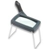 Lente dingrandimento portatile Carson SG-16 2,5x/11,5x 85 mm con impugnatura in gomma e supporto pieghevole