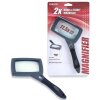 Lente dingrandimento portatile Carson SG-16 2,5x/11,5x 85 mm con impugnatura in gomma e supporto pieghevole