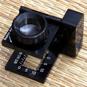 Contafili Carson pieghevole con LED 11,5x15 mm
