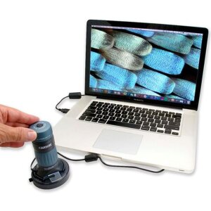 Microscopio digitale USB Carson 86-457x Registratore 1600x1200 Pixel LED