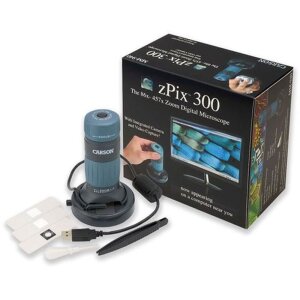 Microscopio digitale USB Carson 86-457x Registratore 1600x1200 Pixel LED