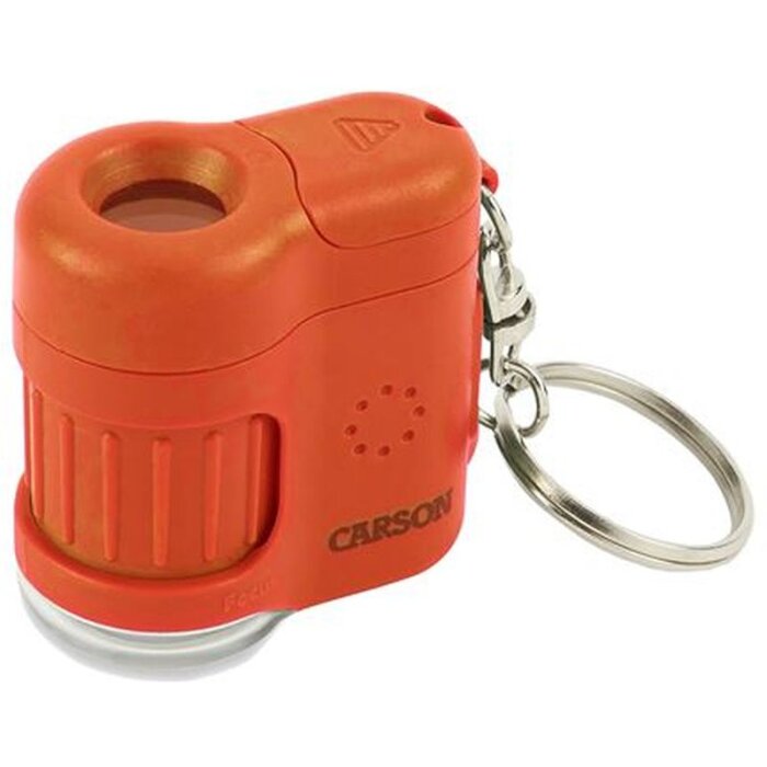 Microscopio tascabile Carson MicroMini 20x arancione