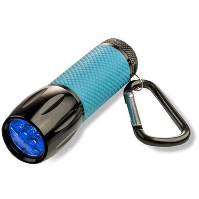 Carson UVSight Pro Torcia UV LED nera e blu