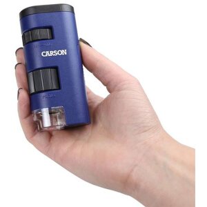 Carson MM-450 microscopio portatile LED 20-60x ingrandimento blu