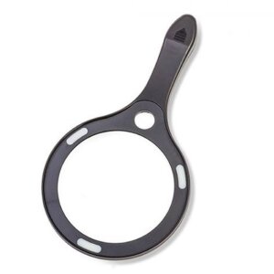 Carson AS-95 Lente dingrandimento portatile LED 2x ingrandimento 110 mm con lente spot 7x
