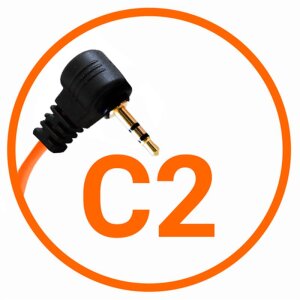 Cavo di collegamento fotocamera Miops Canon C2 Arancione