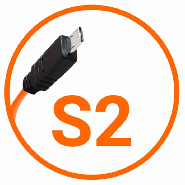 Cavo di collegamento fotocamera Miops Sony S2 Arancione