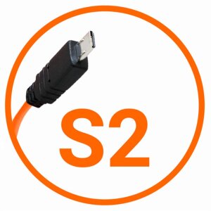 Cavo di collegamento fotocamera Miops Sony S2 Arancione