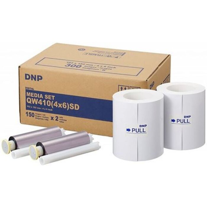 Carta DNP 300 immagini standard SD 10x15 per DP-QW410