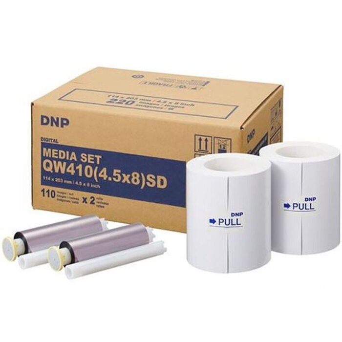 Carta DNP 220 immagini standard SD 11x20 per DP-QW410