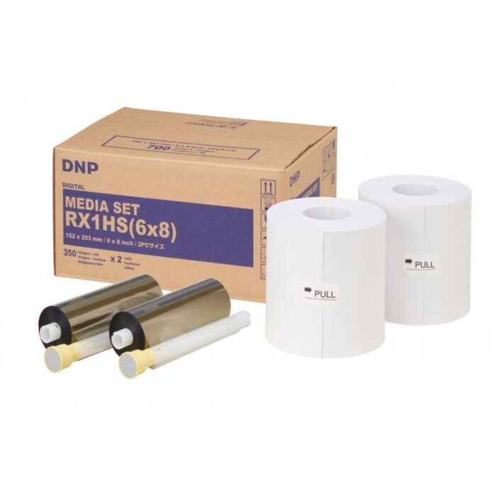 Carta DNP DSRX1HS-6X8 2 rotoli 350 pezzi 15x20 per DS-RX1HS