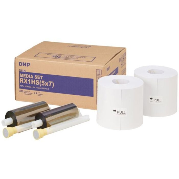 Carta DNP DSRX1HS-5X7 2 rotoli 400 pezzi 13x18 per DS-RX1HS