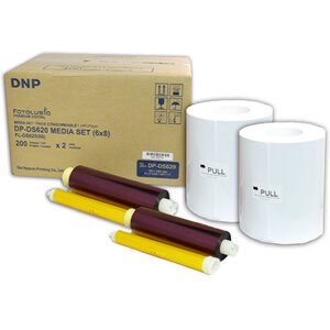 Carta DNP DM68620 2 rotoli da 200 pezzi ciascuno 15x20...