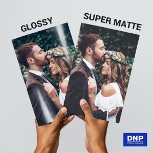 DNP Paper Super Mat 1 rotolo per 200 pezzi 15x20 per DS620