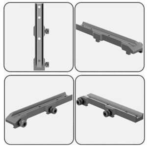 Montaggio su guida Weaver-Picatinny Yukon