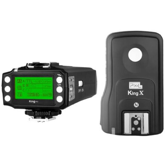 Set di trigger flash radio Pixel e-TTL King Pro per Canon