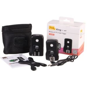 Set di trigger flash radio Pixel e-TTL King Pro per Canon
