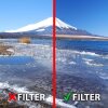 Marumi Circ Pola Filtro Super DHG 62 mm Antisporco