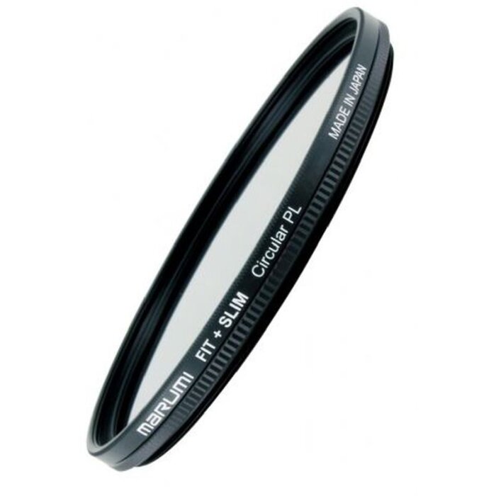 Filtro polarizzatore circolare Marumi Slim Fit 72 mm sottile a bassa riflessione per esterni