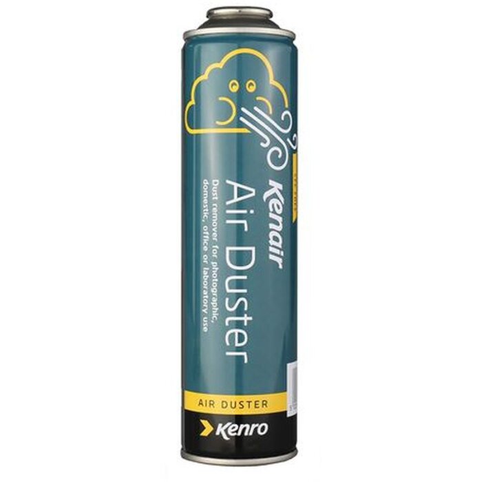 Bomboletta di aria compressa Kenro + testa di spruzzo in plastica 360 ml