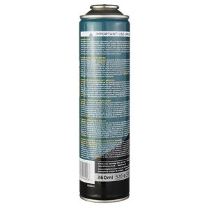 Bomboletta di aria compressa Kenro + testa di spruzzo in...