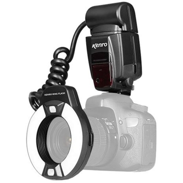 Kenro TTL Macro Ring Flash KFL201C per Canon