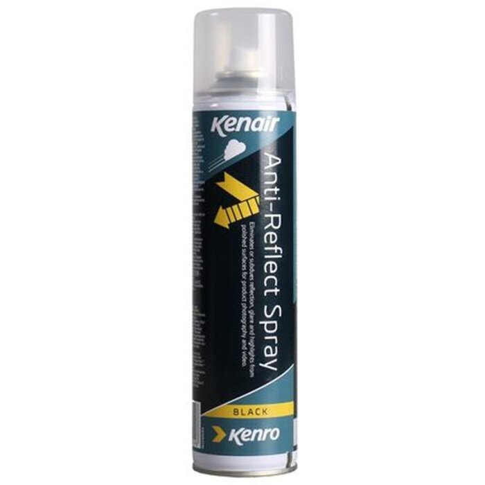 Kenro Spray antiriflesso opaco 400ml per superfici nere