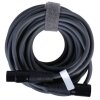 Cavo XLR 3 pin maschio-femmina 10 m flessibile grigio scuro