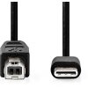 Cavo USB da 2 m da USB-C a USB-B per stampante DNP