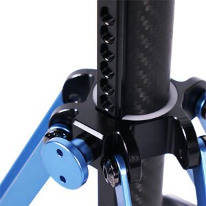 Treppiede Sirui in fibra di carbonio DK18 a sospensione pneumatica da 1,8 m