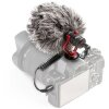 BOYA BY-MM1 Microfono direzionale compatto per smartphone DSLR PC Schermo antivento in pelliccia