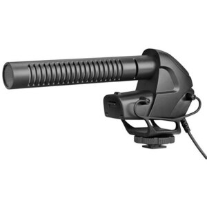 Boya BY-BM3031 Microfono direzionale a condensatore nero con accessori