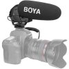 Boya BY-BM3031 Microfono direzionale a condensatore nero con accessori