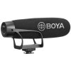 Boya BY-BM2021 Microfono direzionale supercardioide con attacco shock per fotocamera e smartphone