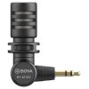 Boya BY-M110 Mini microfono a condensatore TRRS 3,5 mm Omnidirezionale 180° ruotabile