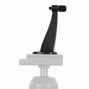 Adattatore universale per treppiede a cono - nero