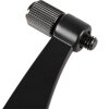 Adattatore universale per treppiede a cono - nero