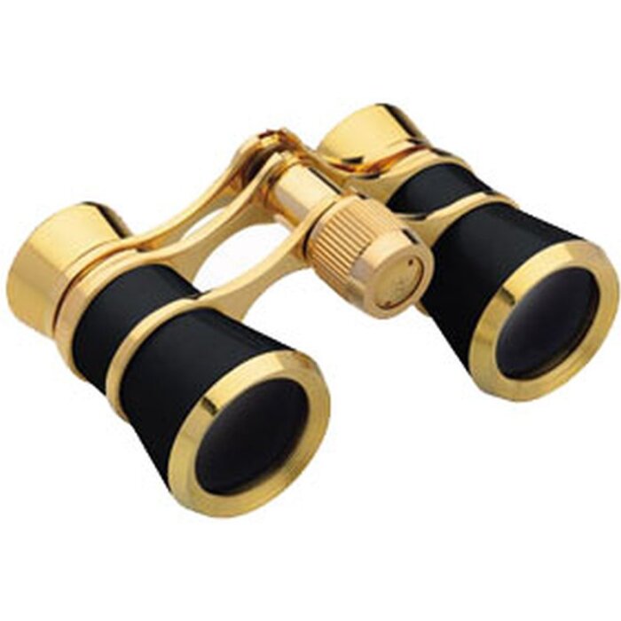Konus Opera-45 occhiali da opera 3x25 nero-oro