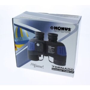 Konus Tornado binocolo 7x50 blu navy Visione notturna