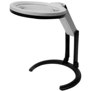 Lente dingrandimento da tavolo a cono Flexo-120 - Pratica...