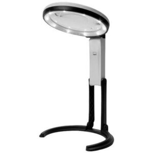 Lente dingrandimento da tavolo a cono Flexo-120 - Pratica...