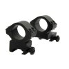 Set di montaggio a cono 25-30 mm con staffa ad anello a doppia T nero