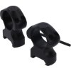 Anelli di montaggio a cono alti 25,4 mm - Stabile supporto per cannocchiale