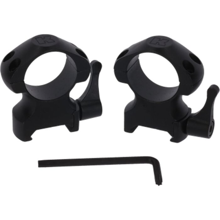 Anelli di montaggio a sgancio rapido a cono alti 25,4 mm