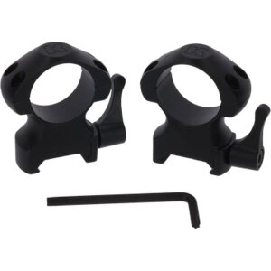 Anelli di montaggio a sgancio rapido a cono alti 25,4 mm