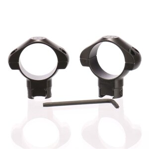 Anelli di montaggio a cono alti 30 mm per fucile ad aria compressa/ rail .22