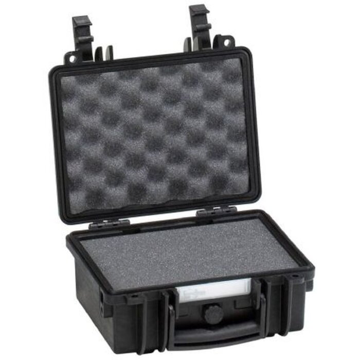 Explorer Cases 2209.B Valigia da trasporto nera con schiuma 220x160x95 mm