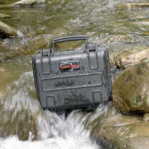 Explorer Cases 4412HL.B Valigia da trasporto con schiuma nera 445x345x125 mm