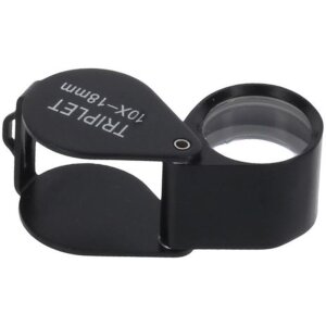 Lente dingrandimento pieghevole Byomic Triplet BYO-IT1018 10x18mm - Ingrandimento preciso