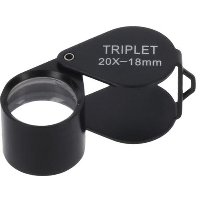Lente dingrandimento pieghevole Byomic BYO-IT2018 20x18 mm 20x